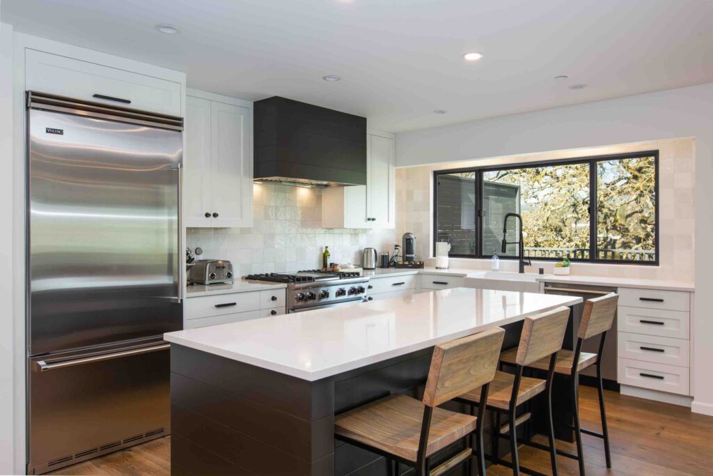 Wine Country ADU Kitchen, Modern