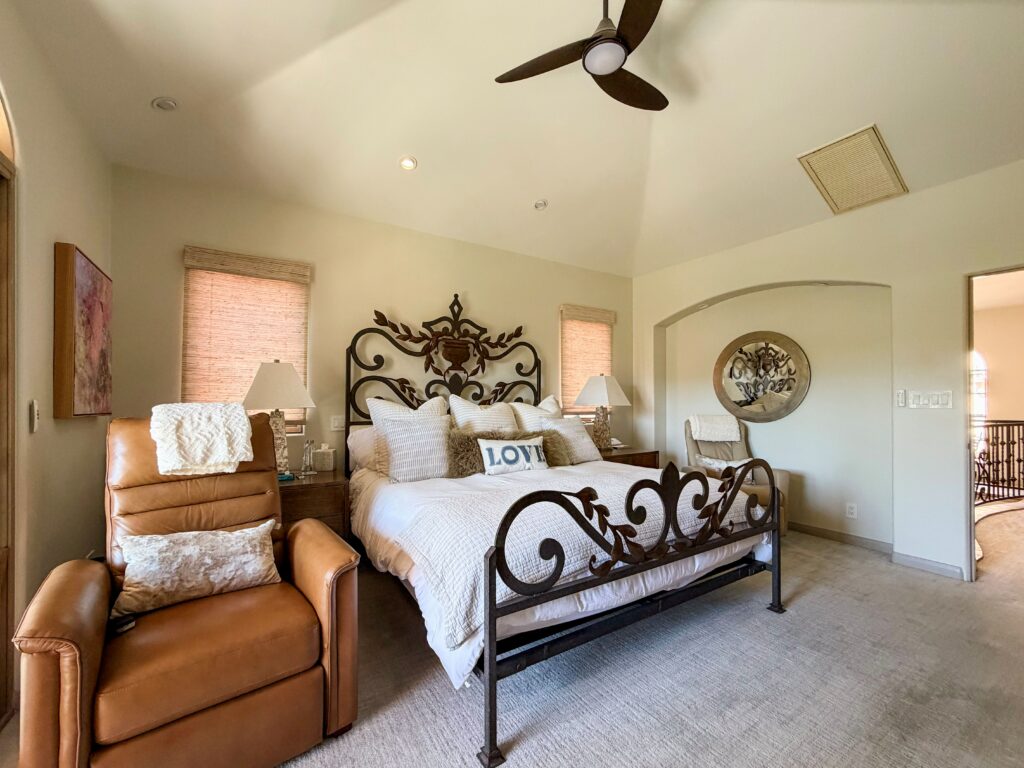 Furniture layout that actually fits the space