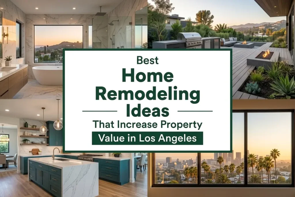 Best Home Remodeling Ideas That Increase Property Value in Los Angeles